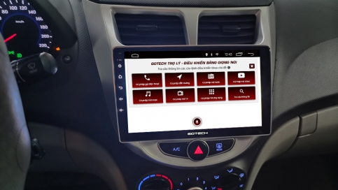Màn hình DVD Android Hyundai Accent 2011 - 2016 | Gotech GT8 